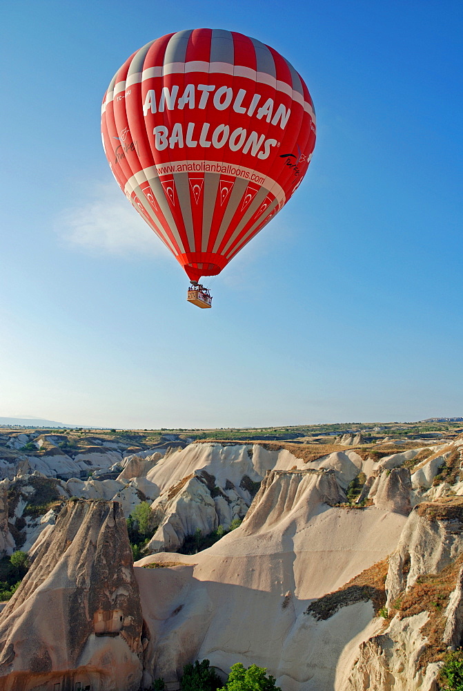 Hot-air ballon, Cappadocia, Turkey