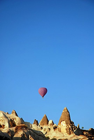 Hot-air ballon, Cappadocia, Turkey