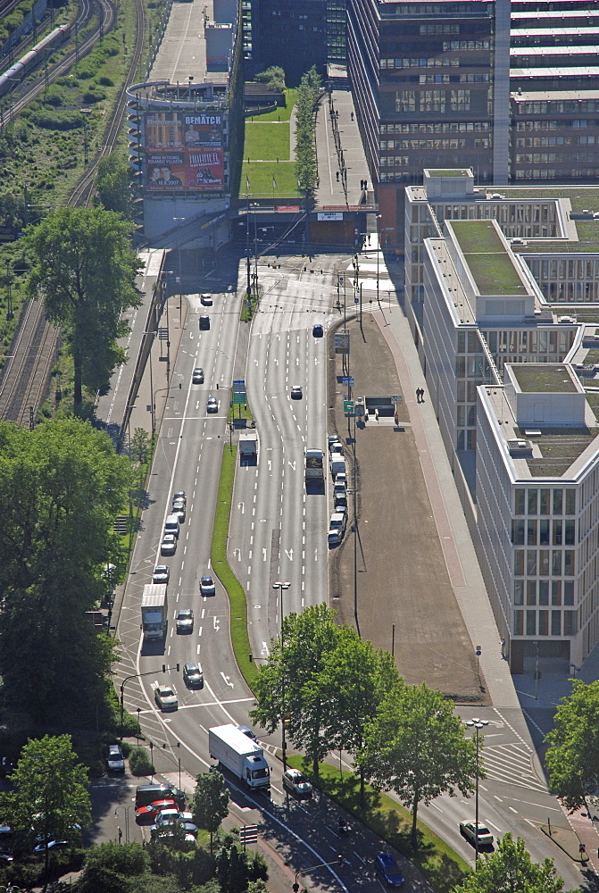 View from LVR tower, Cologne, North Rhine-Westphalia, Germany