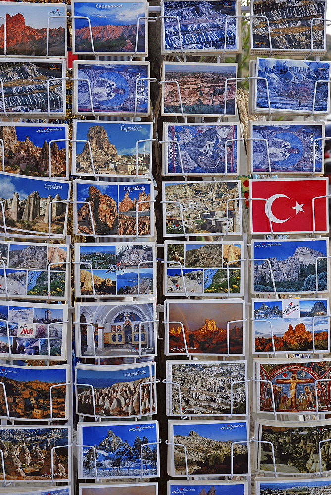 Postcards, Cappadocia, Turkey