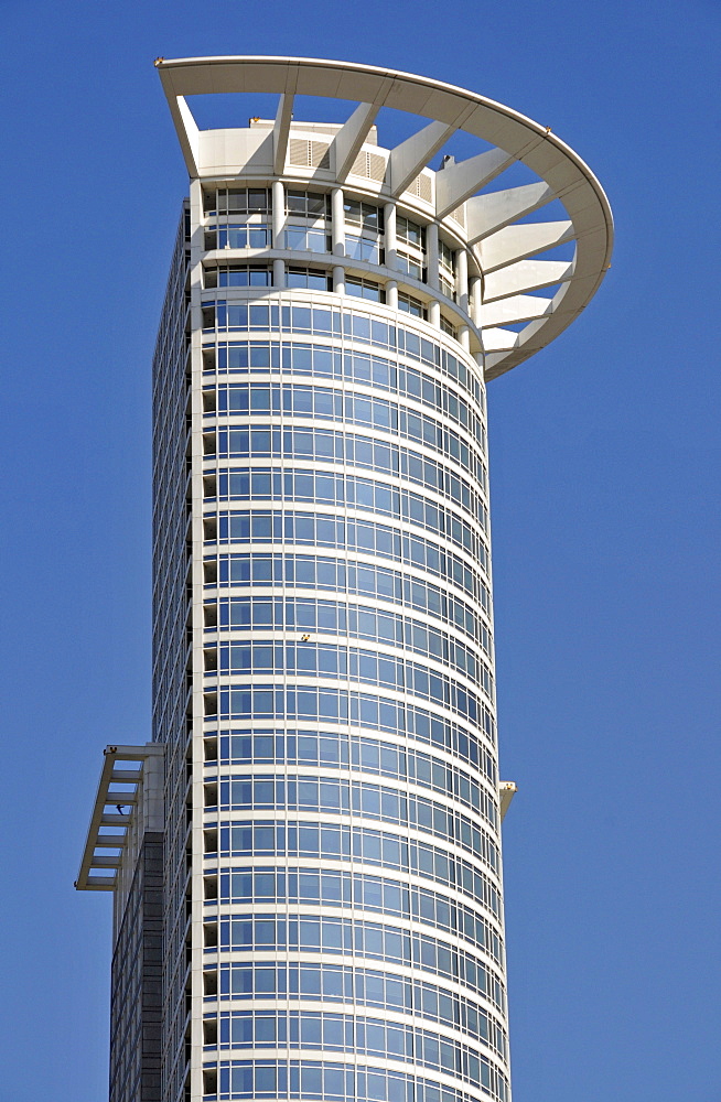 DZ Bank AG, Deutsche Zentral-Genossenschaftsbank in the Westendtower, Kronenhochhaus, Frankfurt, Hesse, Germany, Europe