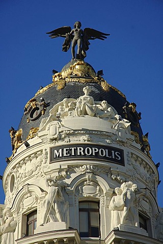 Metropolis Building , Madrid , Spain , Europe