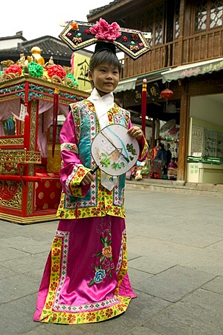 In Quinghefang street, Hangzhou, Zhejiang, China, Asia