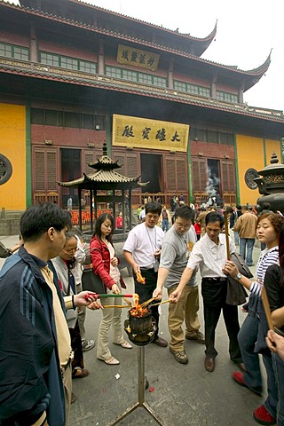 Lingyin Temple, Hangzhou, Zhejiang, China, Asia