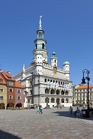 Town Hall, Old Town Square, Stary Rynek, PoznâˆšÂ°n, Poland, Europe