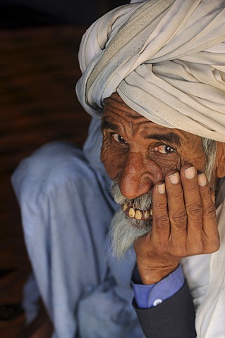 Portrait of a Mauritanian man, Nouakchott, Mauritania, northwestern Africa