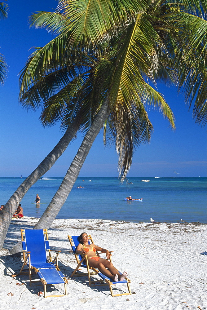 Smathers Beach, Key West, Florida Keys, Florida, USA