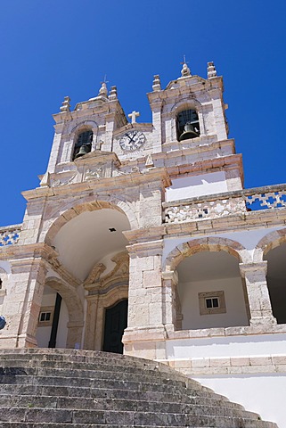 Igreja de Nossa Senhora da Nazare, Church of Nossa Senhora da Nazare, Sitio, Nazare, Oeste, Leiria District, Portugal, Europe