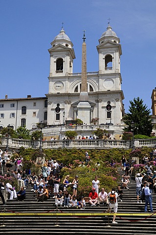 Spanish Steps, Piazza di Spagna, Rome, Italy, Europe