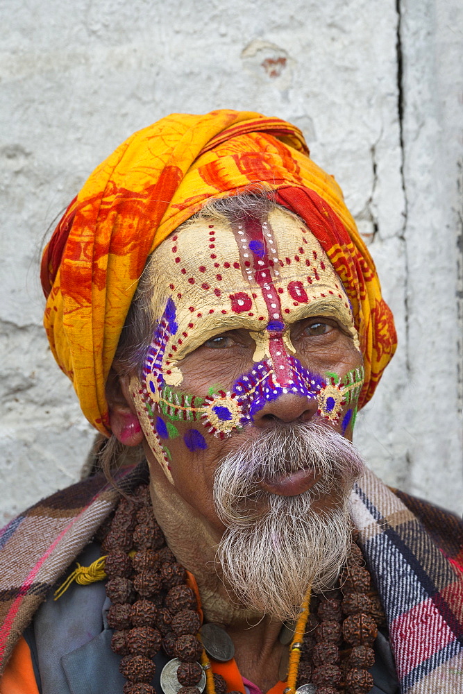 Hinduist Sadhu, Holy Man, Pashupatinath Temple, Kathmandu, Nepal, Asia