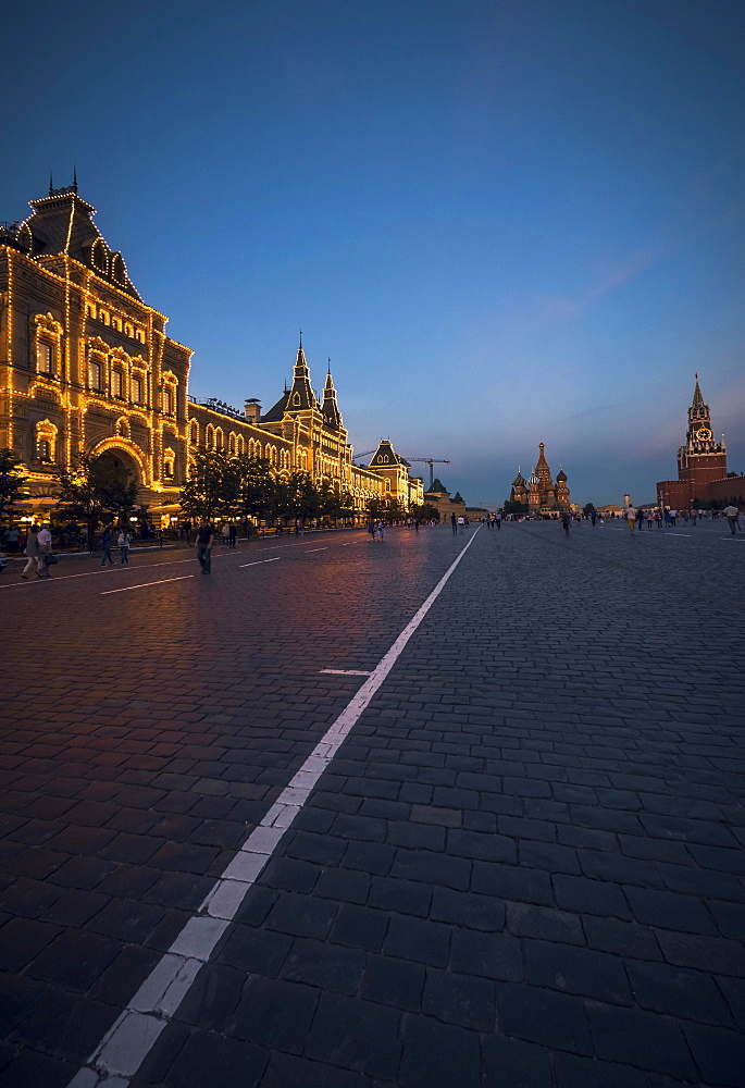 GUM department store, Red Square, Moscow, Russia, Europe