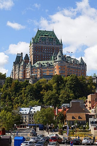 Chateau Frontenac, Quebec City, UNESCO World Heritage Site, Quebec, Canada