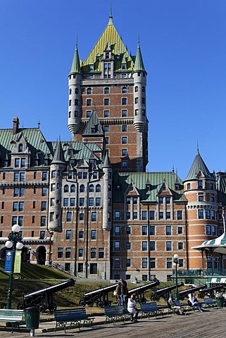 Chateau Frontenac, Quebec City, UNESCO World Heritage Site, Quebec, Canada