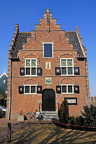 Town Hall, built in 1639, Grootschermer, Schermer, North Holland, Holland, Netherlands, Europe