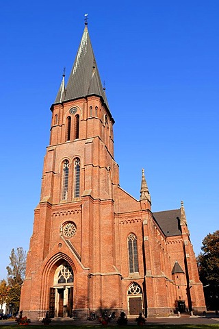 St. Anthony's Church in Papenburg, East Frisia, Lower Saxony, Germany, Europe