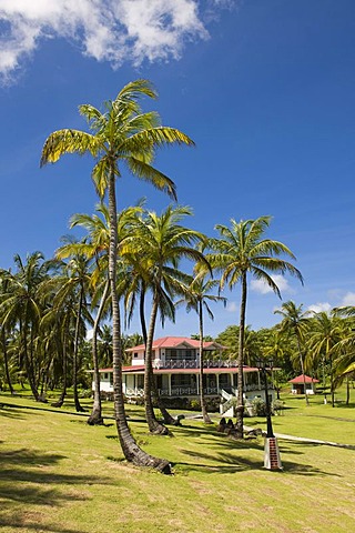 Weekend home of President Daniel Ortega, Big Corn Island, Caribbean Sea, Nicaragua, Central America