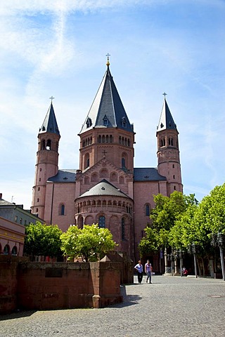 Mainz Cathedral, Mainz, Rhineland-Palatinate, Germany, Europe