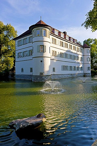 Bad Rappenau moated castle, Baden-Wuerttemberg, Germany, Europe, PublicGround