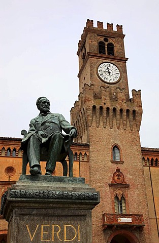 Teatro Verdi in Busseto, Emilia Romagna, Italy, Europe