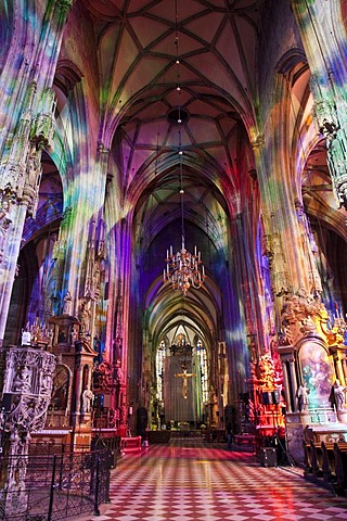 St. Stephen's Cathedral, interior, Vienna, Austria, Europe