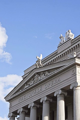 Latvian National Opera, Nacionala Opera, Riga, Latvia, Europe