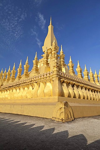 Pha That Luang, Pha Tat Luang, Vientiane, Laos, Southeast Asia