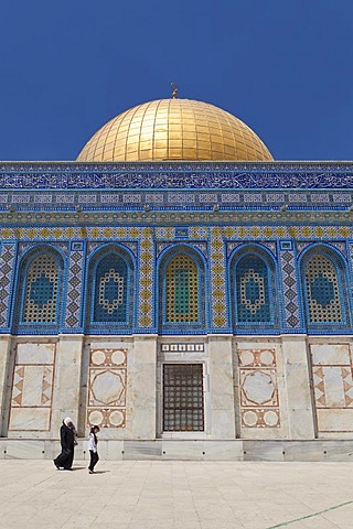 The Dome of the Rock, Temple Mount, east Jerusalem, Israel, Middle East