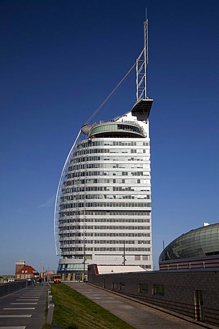 Conference Center, Sail City, Havenwelten, Bremerhaven, Lower Saxony, Germany, Europe, PublicGround