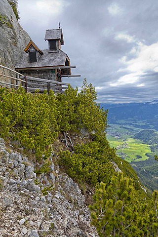 Friedenskapelle, peace chapel, Mt Stoderzinken, Groebming, Styria, Austria, Europe