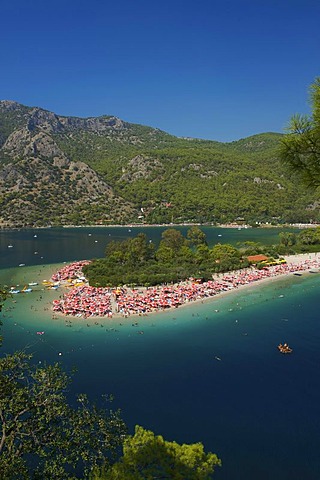 Oeluedeniz near Fethiye, Turkish Aegean Coast, Turkey