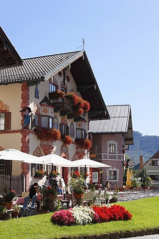 Tourist office in Neubeuern, Inn Valley, Chiemgau region, Upper Bavaria, Bavaria, Germany, Europe, PublicGround