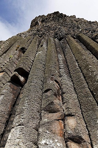 The Organ, organ-pipes, basaltic columns, Giant's Causeway, Causeway Coast, County Antrim, Northern Ireland, United Kingdom, Europe