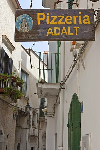 Pizzeria in Vieste, Apulia, Puglia, Gargano, Adriatic Sea, Southern Italy, Italy, Europe