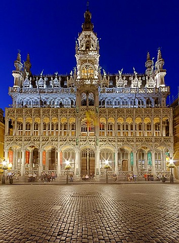 City museum and guild halls, Grote Markt, Grand Place, UNESCO World Heritage Site, Brussels, Belgium, Benelux, Europe