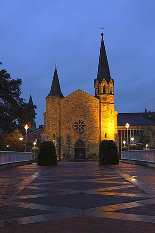 Martin Luther Church, Bad Neuenahr-Ahrweiler, Rhineland-Palatinate, Germany, Europe