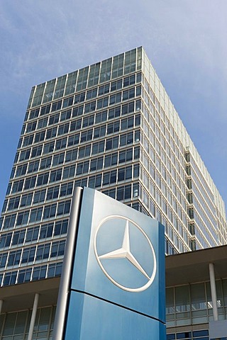 Mercedes Benz building, Lei Shing Hong Plaza, Wangjing Technological District, Beijing, China, Asia