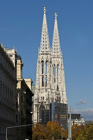 Votivkirche, Votive Church, Vienna, Austria, Europe