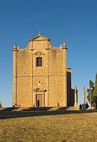 San Giusto Nuovo Church, Chiesa dei Santi Giusto e Clemente, Volterra, Tuscany, Italy, Europe