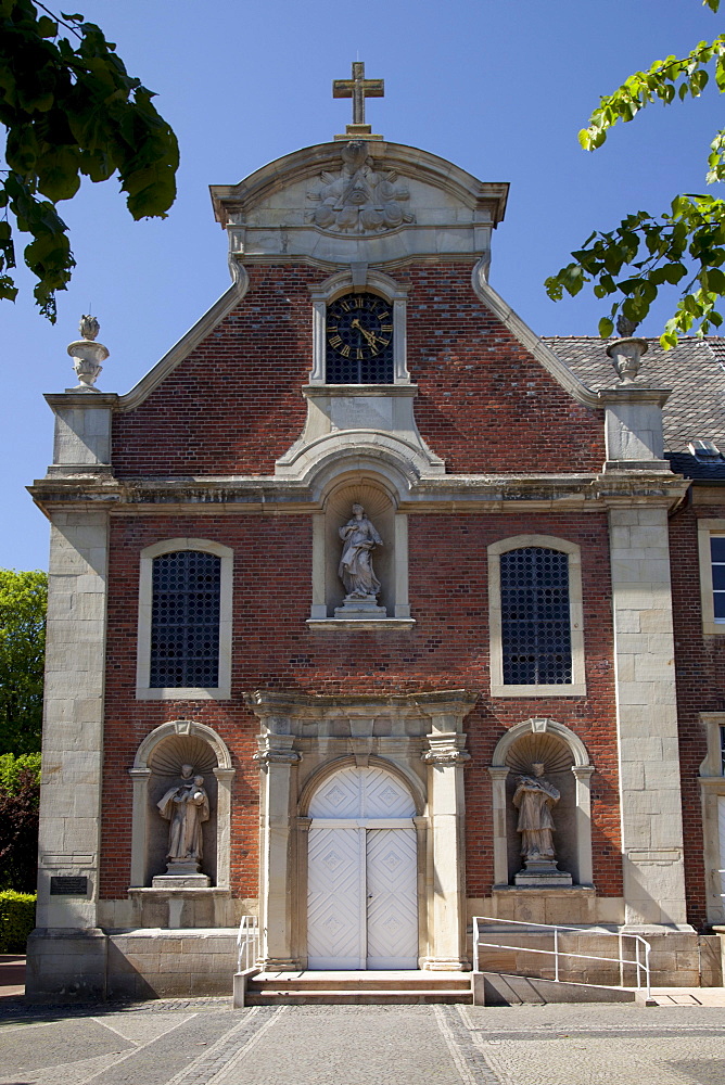 St. Mary's Church, built 1705 - 1708, Gemen, Borken, Muensterland, North Rhine-Westphalia, Germany, Europe