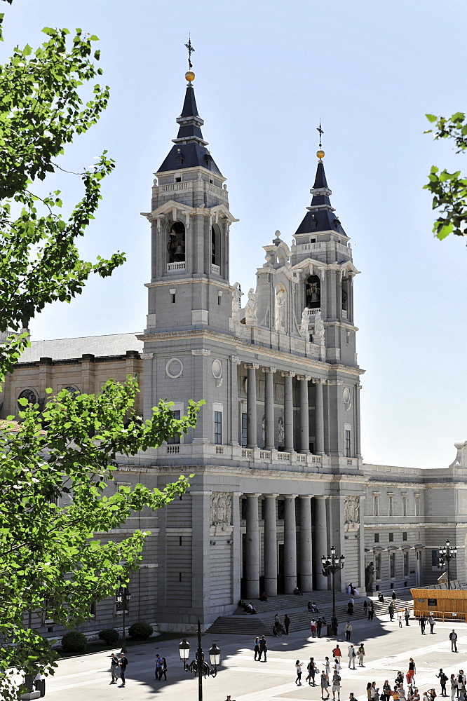 Santa Maria la Real de La Almudena or Almudena Cathedral, Madrid, Spain, Europe