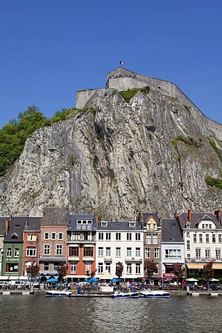 Citadel, Dinant on the Meuse, Namur, Wallonia, Belgium, Europe