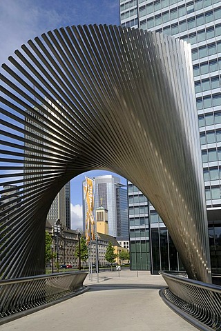 Republic Square, DZ Bank, Frankfurt am Main, Hesse, Germany, Europe