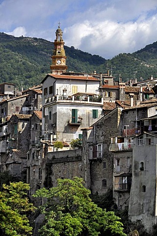 Mountain town of Poli, Lazio, Italy, Europe