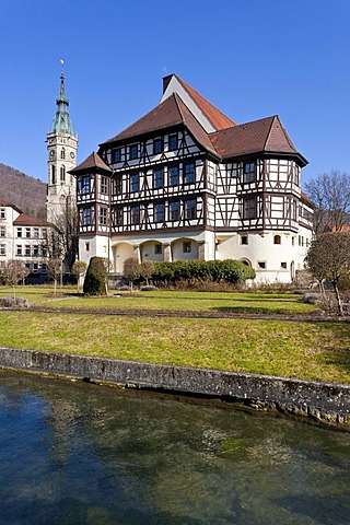 Royal Palace in Bad Urach, Swabian Alb, Baden-Wuerttemberg, Germany, Europe