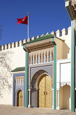 Royal Palace in Fez, Morocco, Africa