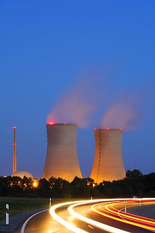 Grafenrheinfeld Nuclear Power Plant, Lower Franconia, Bavaria, Germany, Europe