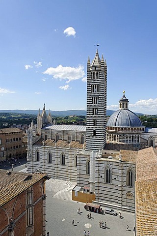 Duomo di Siena, Cattedrale di Santa Maria Assunta cathedral, Siena, Tuscany, Italy, Europe