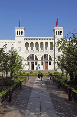 Hamburger Bahnhof former railway station, serves as the Museum fuer Gegenwart today, Berlin, Germany, Europe