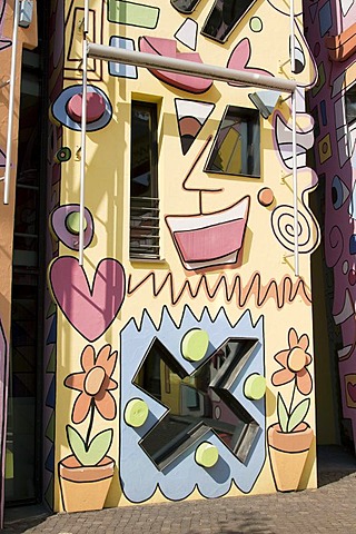 Detail, Happy RIZZI House, Braunschweig, Lower Saxony, Germany, Europe