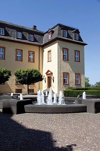 Schloss Hachenburg castle, Westerwald, Rhineland-Palatinate, Germany, Europe